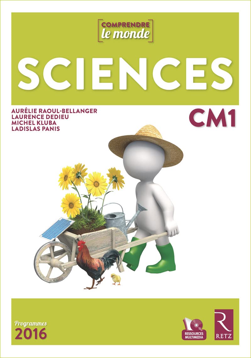 Sciences CM1 (+DVD) - Nouveau programme 2016 9782725634098