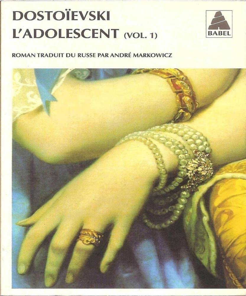 L'Adolescent, tome 1 9782742714551
