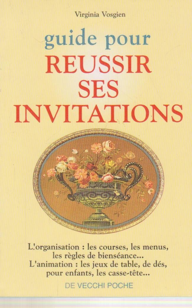 Guide pour réussir des invitations 9782732848143