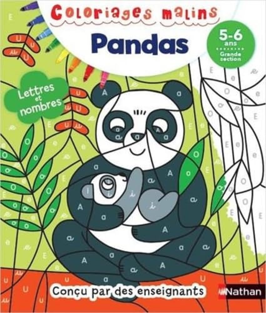 Coloriages magiques Maternelle - Pour s'entraîner à reconnaitre les lettres et nombres en coloriant - GS - 5/6 ans 9782091934709