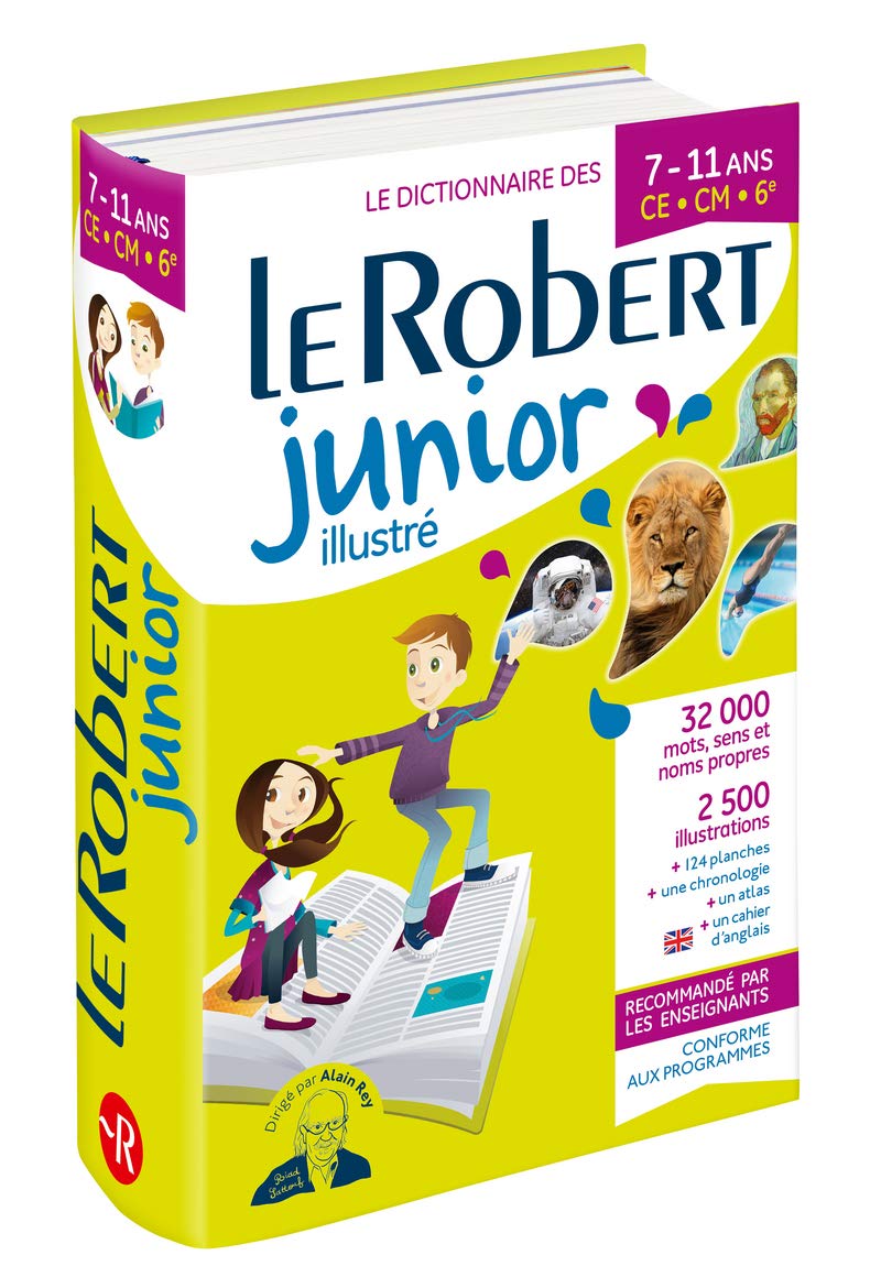 Dictionnaire Le Robert junior illustré - 7/11 ans - CE-CM-6e 9782321013884