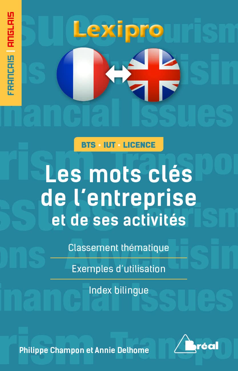 Les mots clés de l'entreprise et de ses activités (français/anglais) 9782749536965