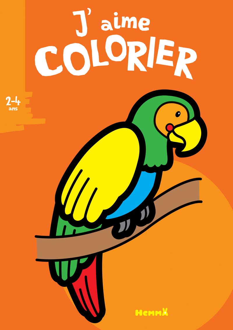 J'aime colorier (2-4 ans) (Perroquet) 9782508042812