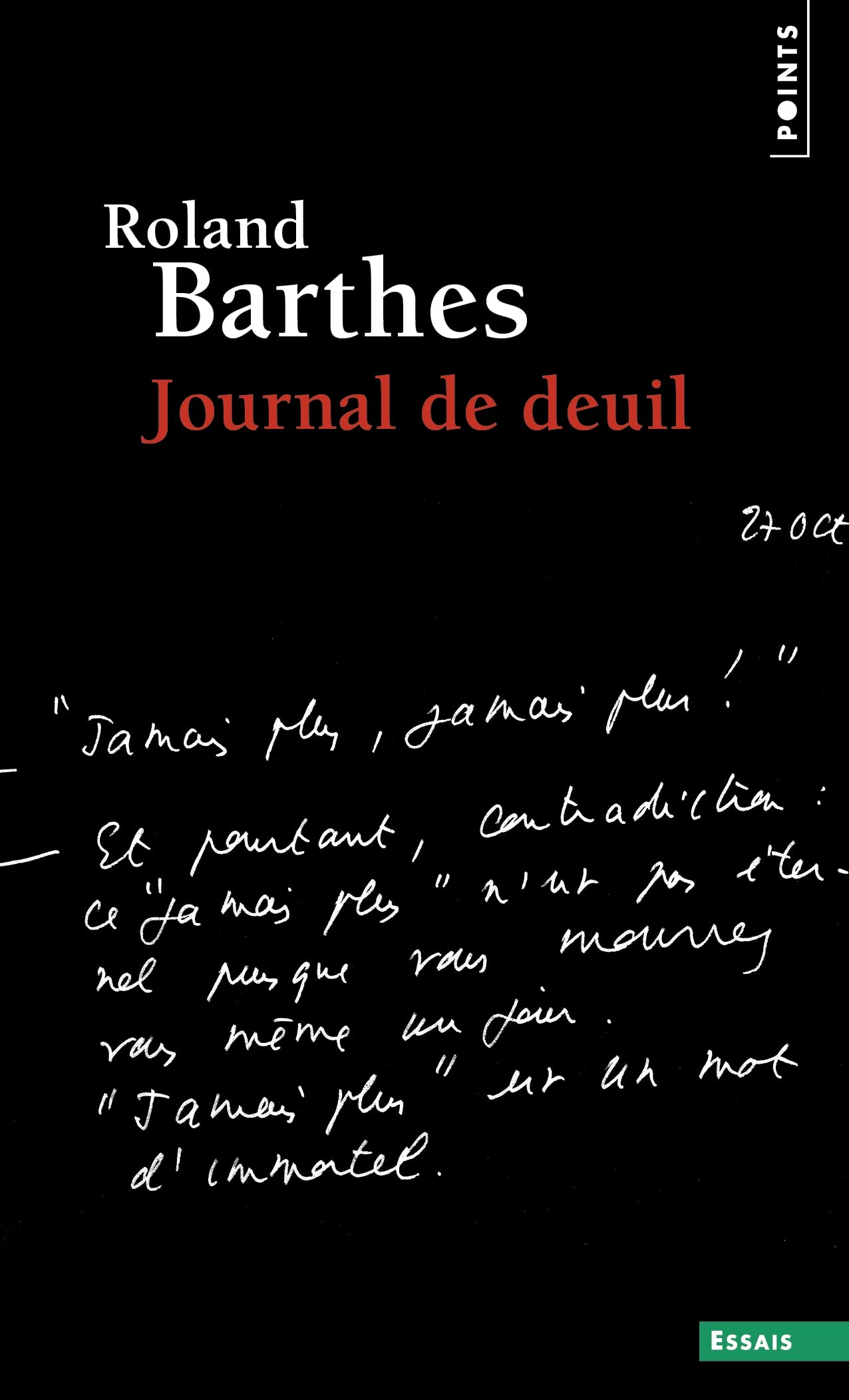 Journal de deuil: 26 octobre 1977 - 15 septembre 1979 9791041413232
