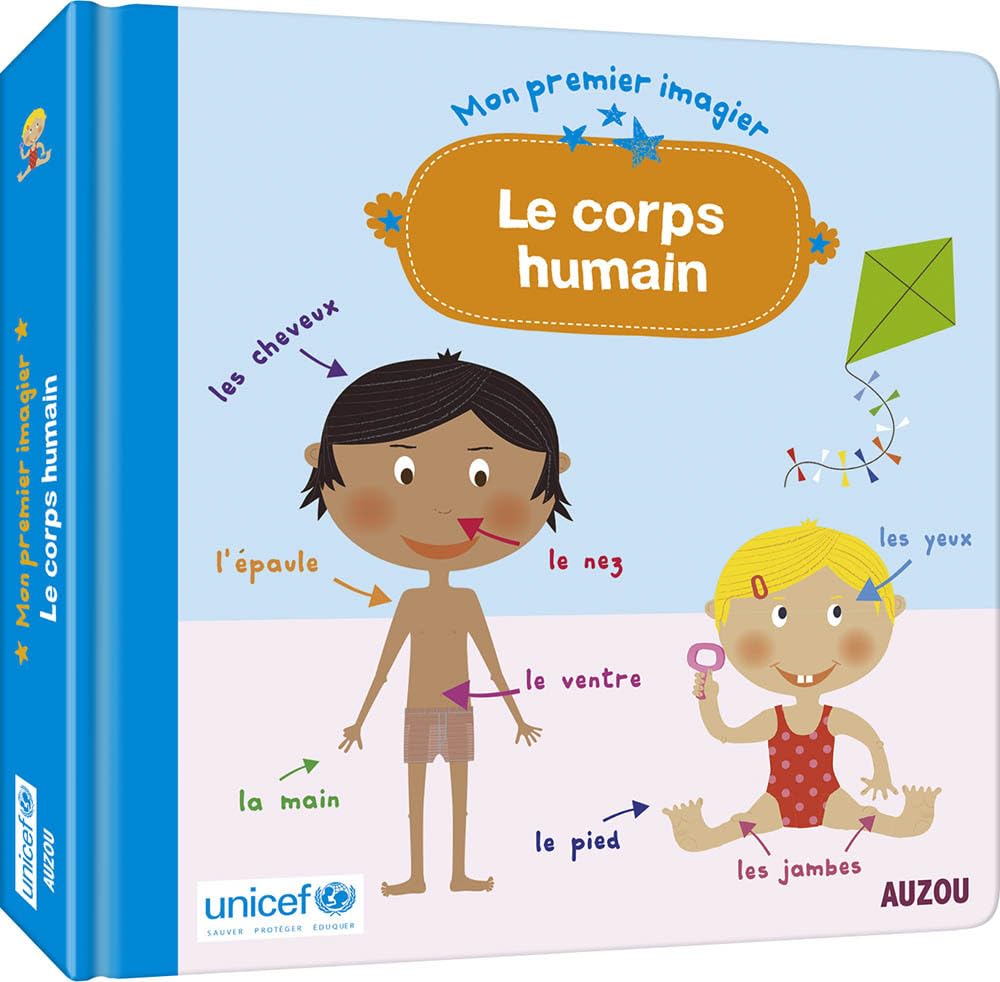 le corps humain (coll. mon premier imagier) en collaboration avec unicef 9782733837146