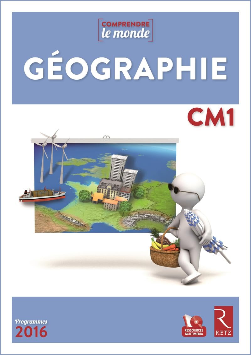 Géographie CM1 (+DVD) - Nouveau programme 2016 9782725634111