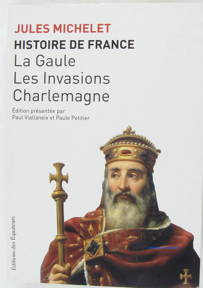Histoire de France, tome 1 : La Gaule, les invasions, Charlemagne 9782849900710