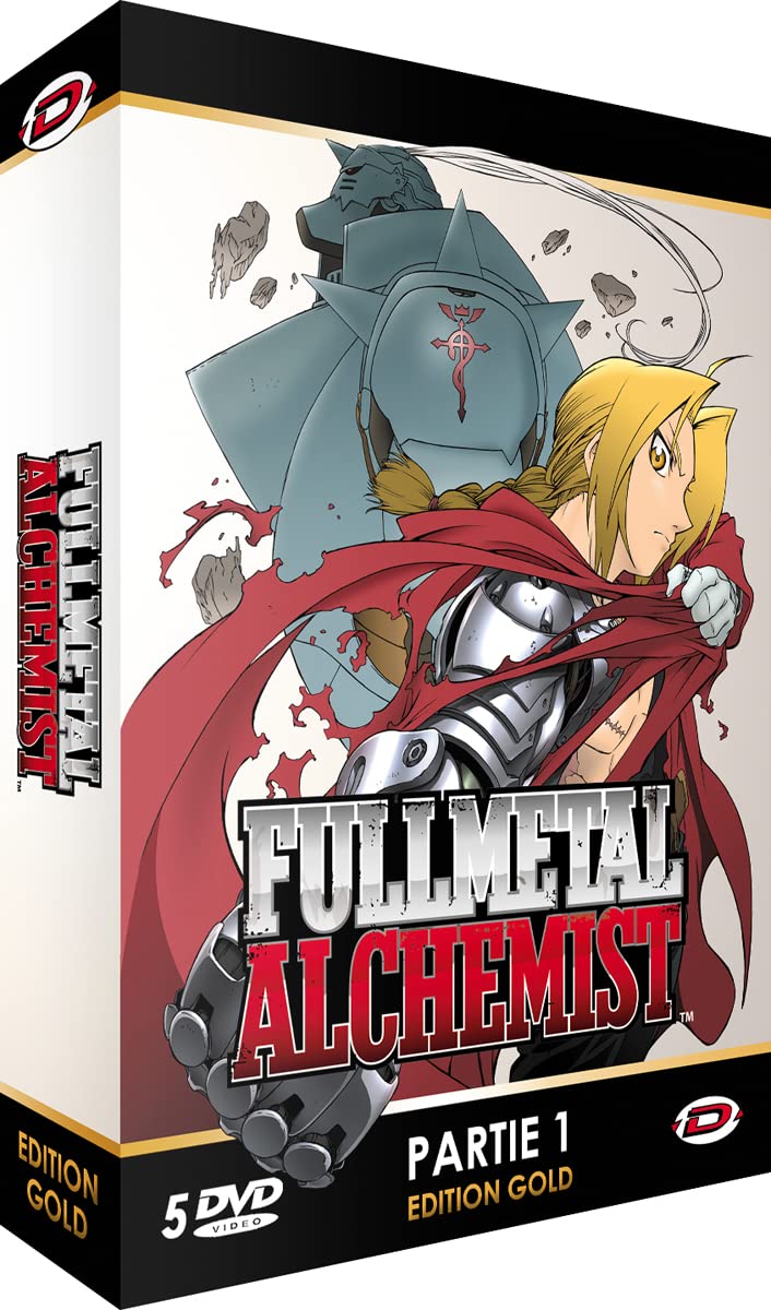 Fullmetal Alchemist - Partie 1 - Edition Gold (5 DVD + Livret) 5413505380181