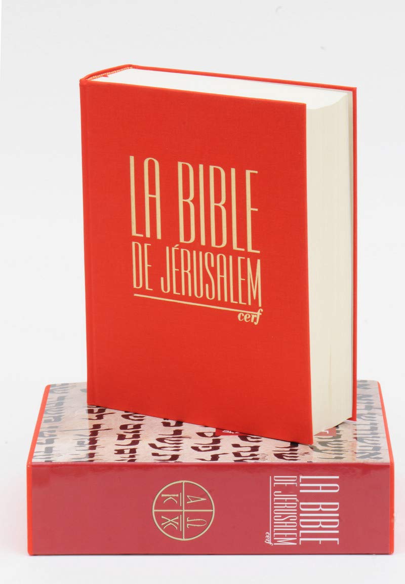 La Bible de Jérusalem - Major toile rouge 9782204115933