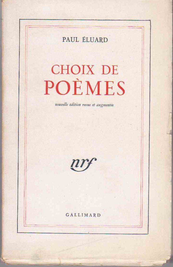 Choix de poemes 9782070222018