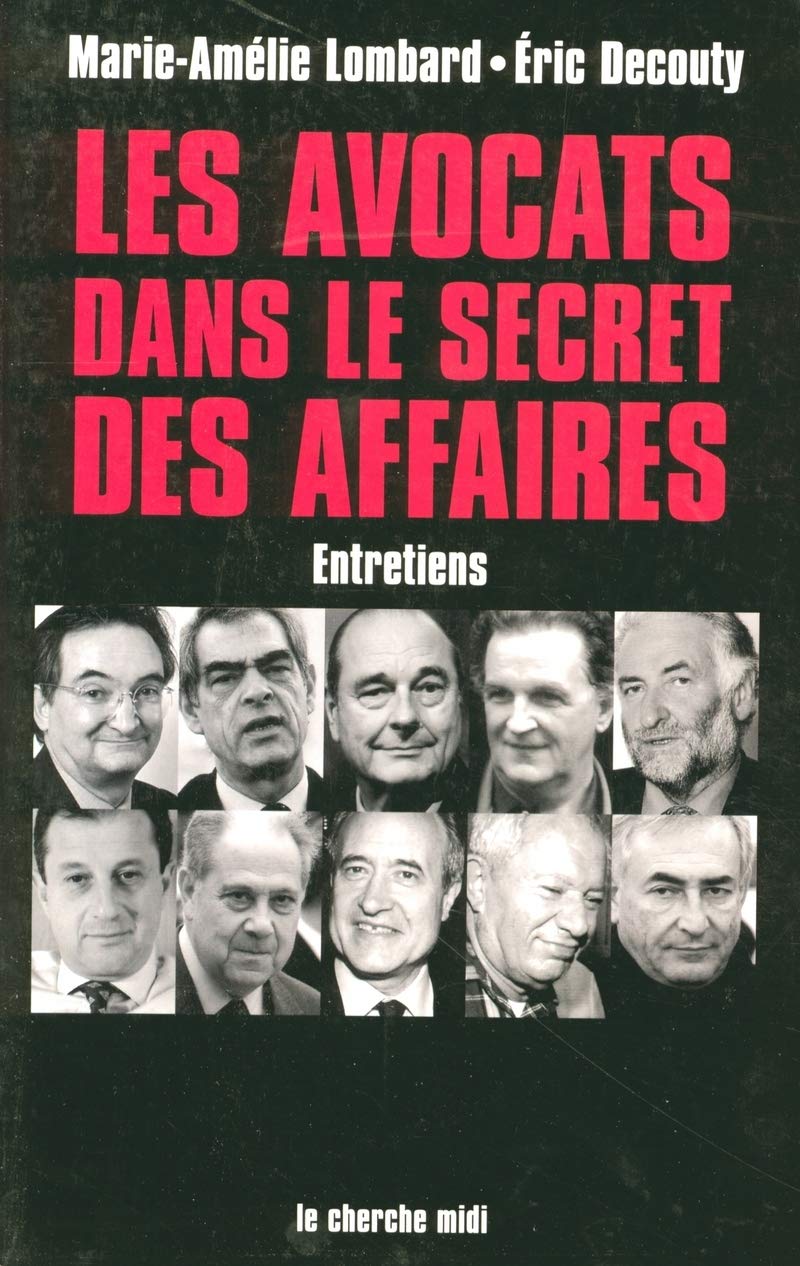 Les Avocats dans le secret des affaires 9782862749839