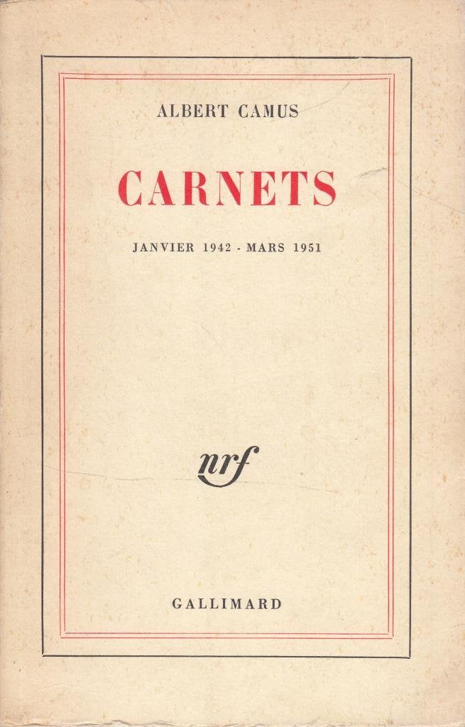 Carnets, Janvier 1942 - Mars 1951