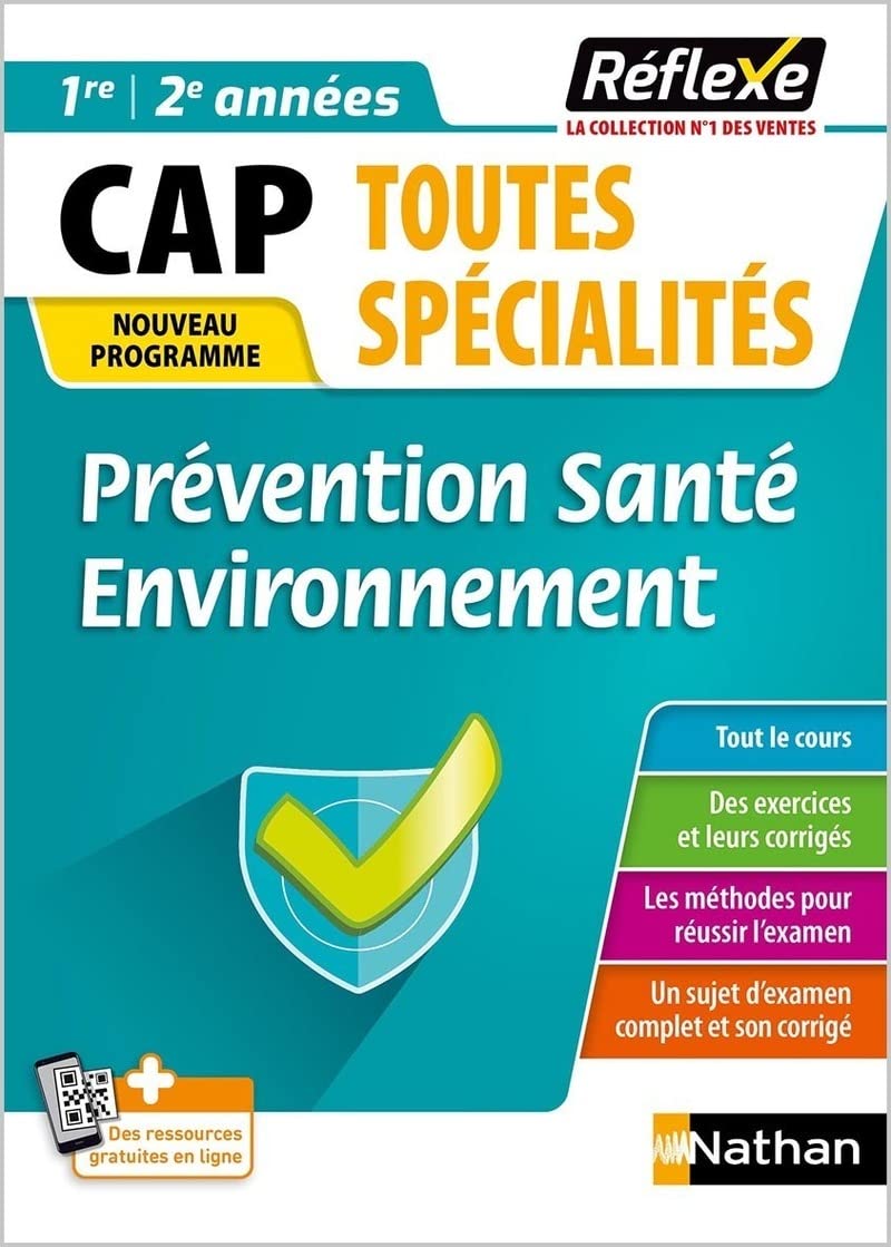 Guide - Prévention Santé Environnement - CAP - Réflexe - 2023 (15) 9782091674261