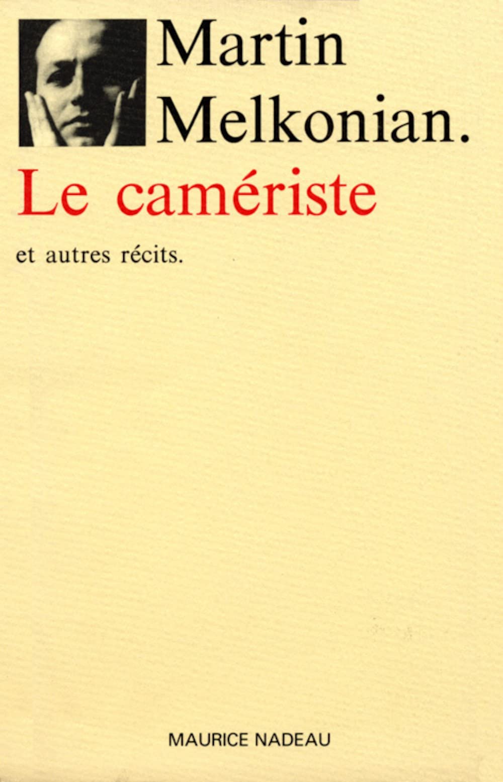Le Camériste 9782862311012