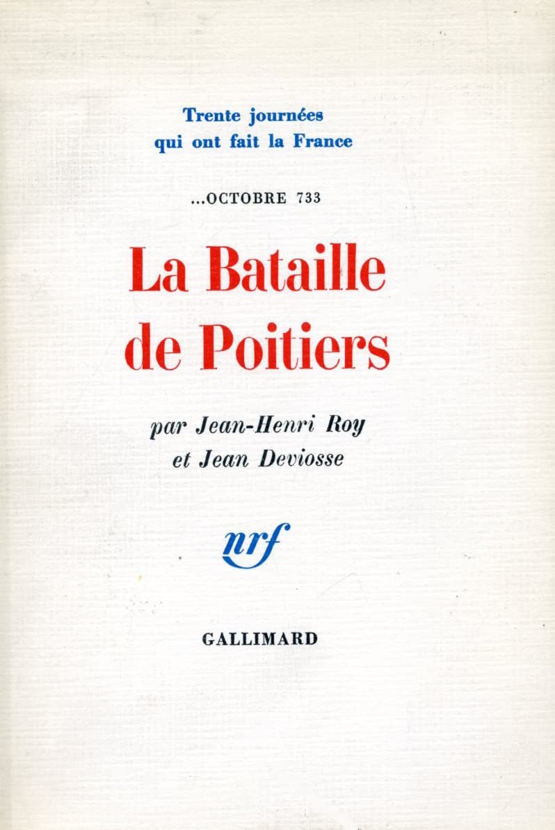 La Bataille de Poitiers 9782070218974