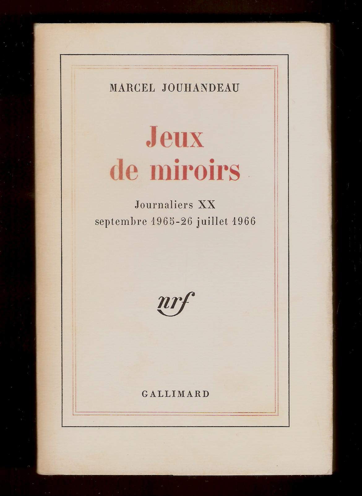 Jeux de miroirs