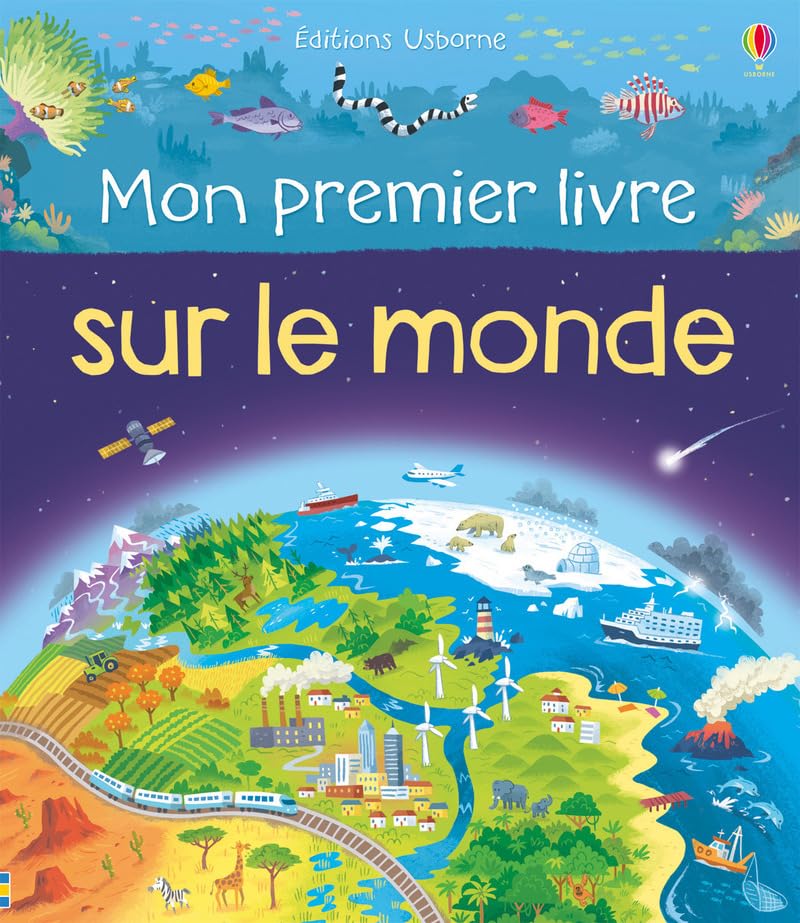 Mon premier livre sur le monde 9781474930543