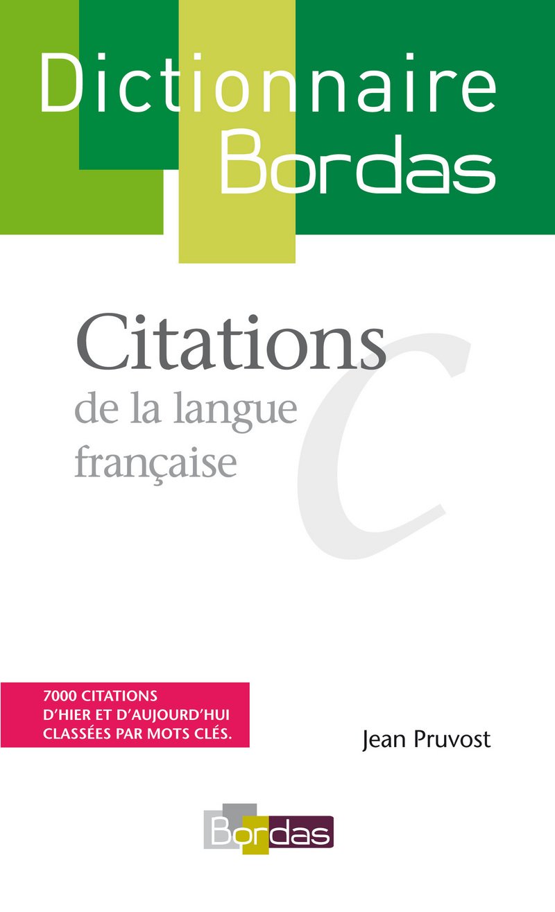 Dictionnaire des citations 9782047322161