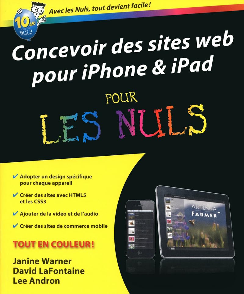 CONCEVOIR DES SITES WEB IPHONE 9782754031783