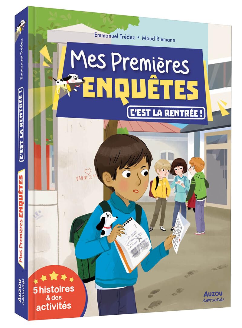 Mes premières enquêtes - c'est la rentrée - 5 histoires et des activités 9791039562768