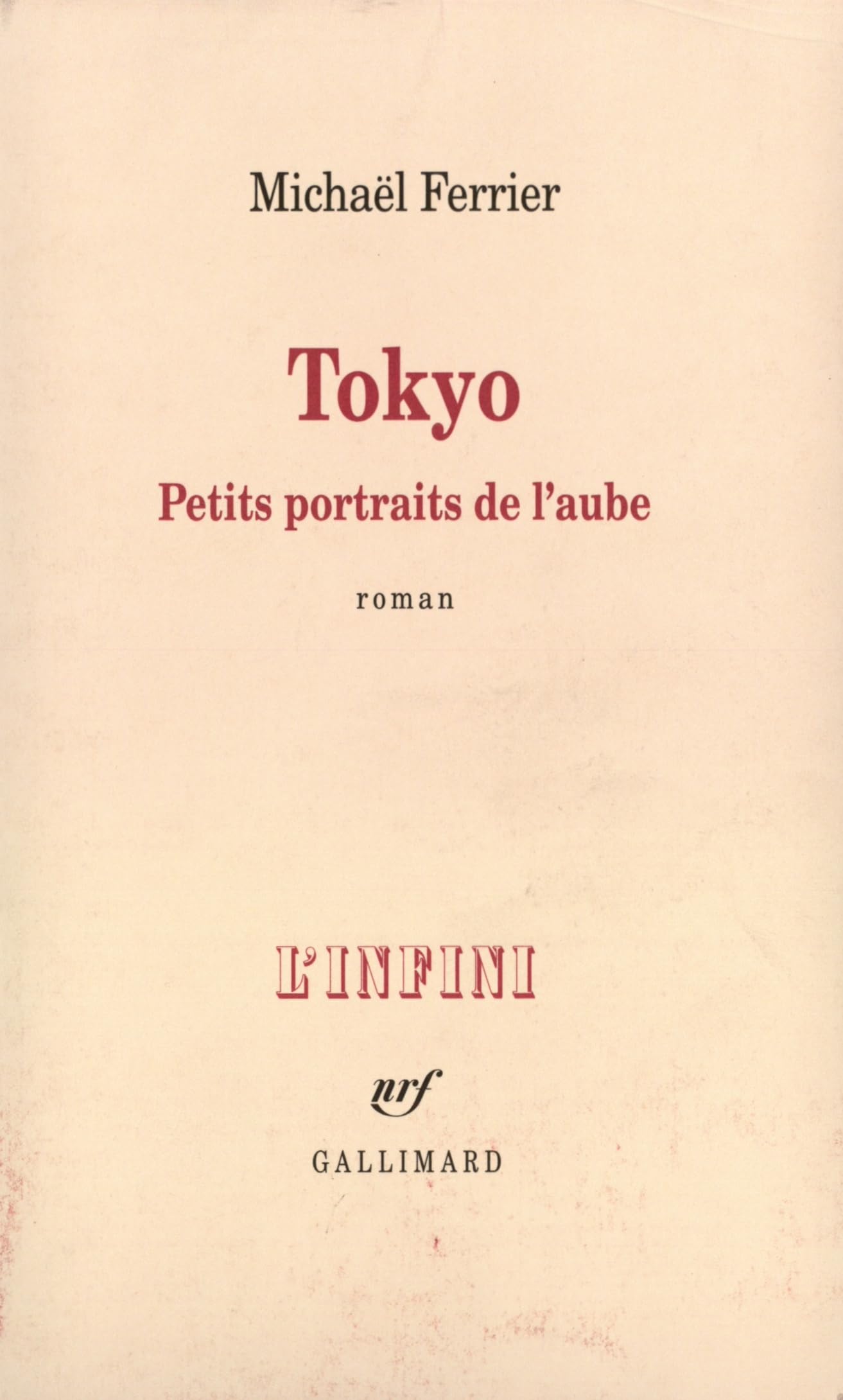 Tokyo: Petits portraits de l'aube 9782070772131