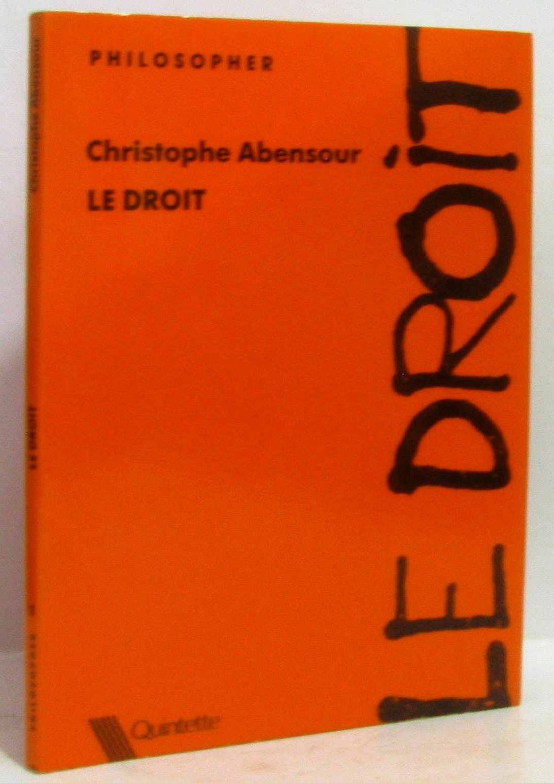 Le Droit 9782868500151