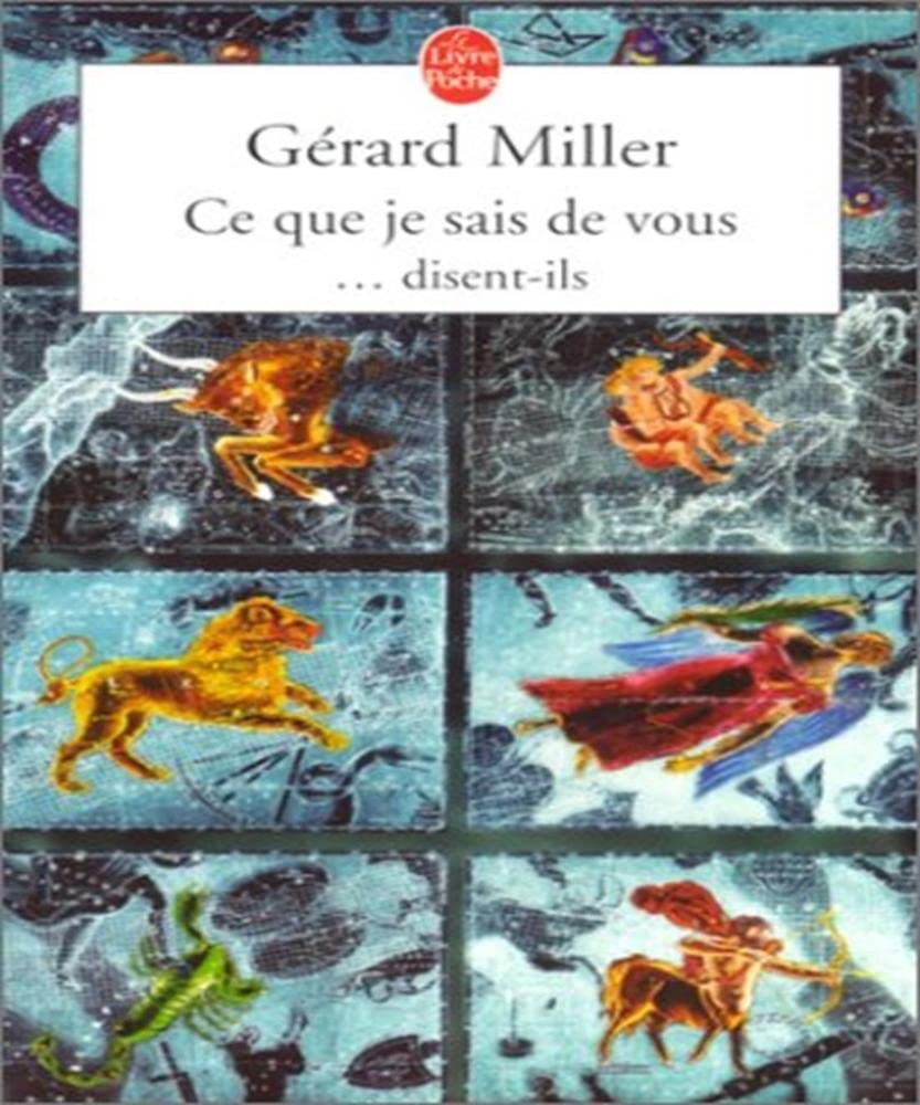 Ce que je sais de vous... disent-ils 9782253153771