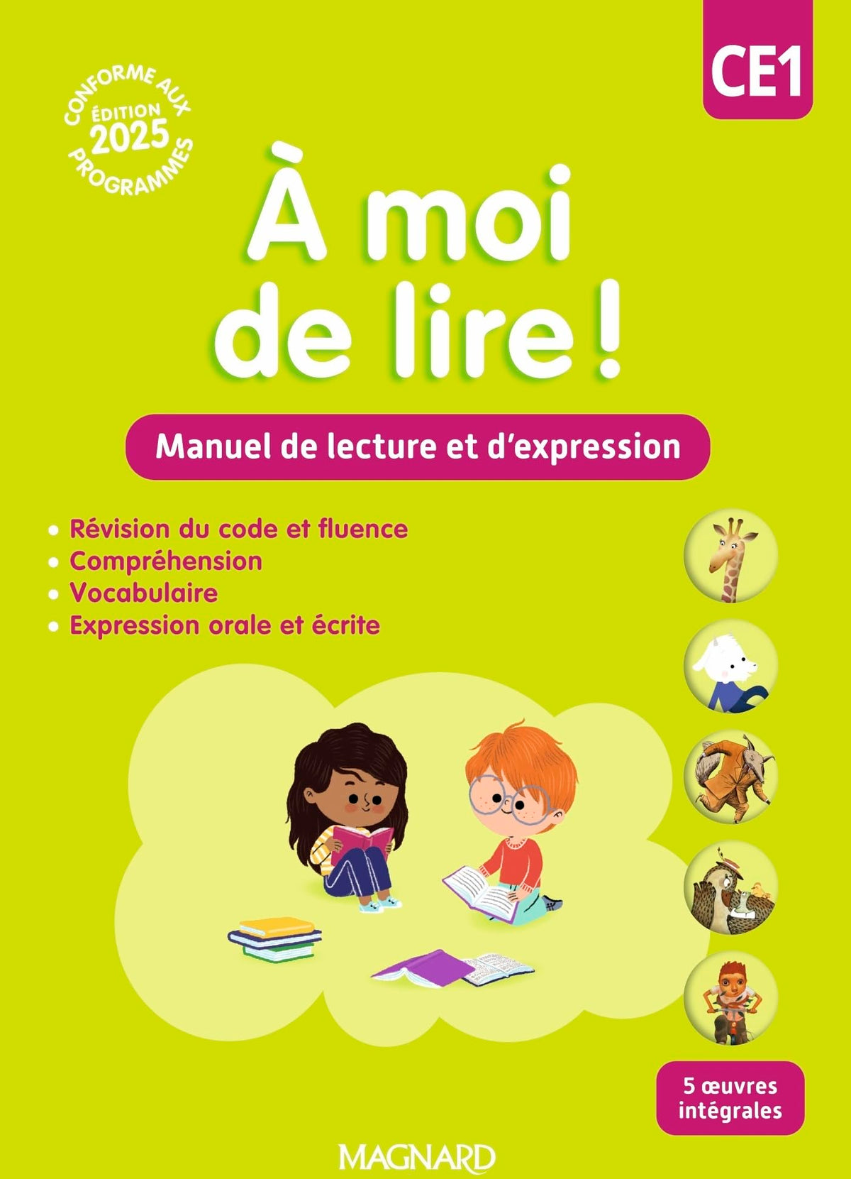 À moi de lire ! CE1 (2025) - Manuel de lecture et d'expression 9782210512207