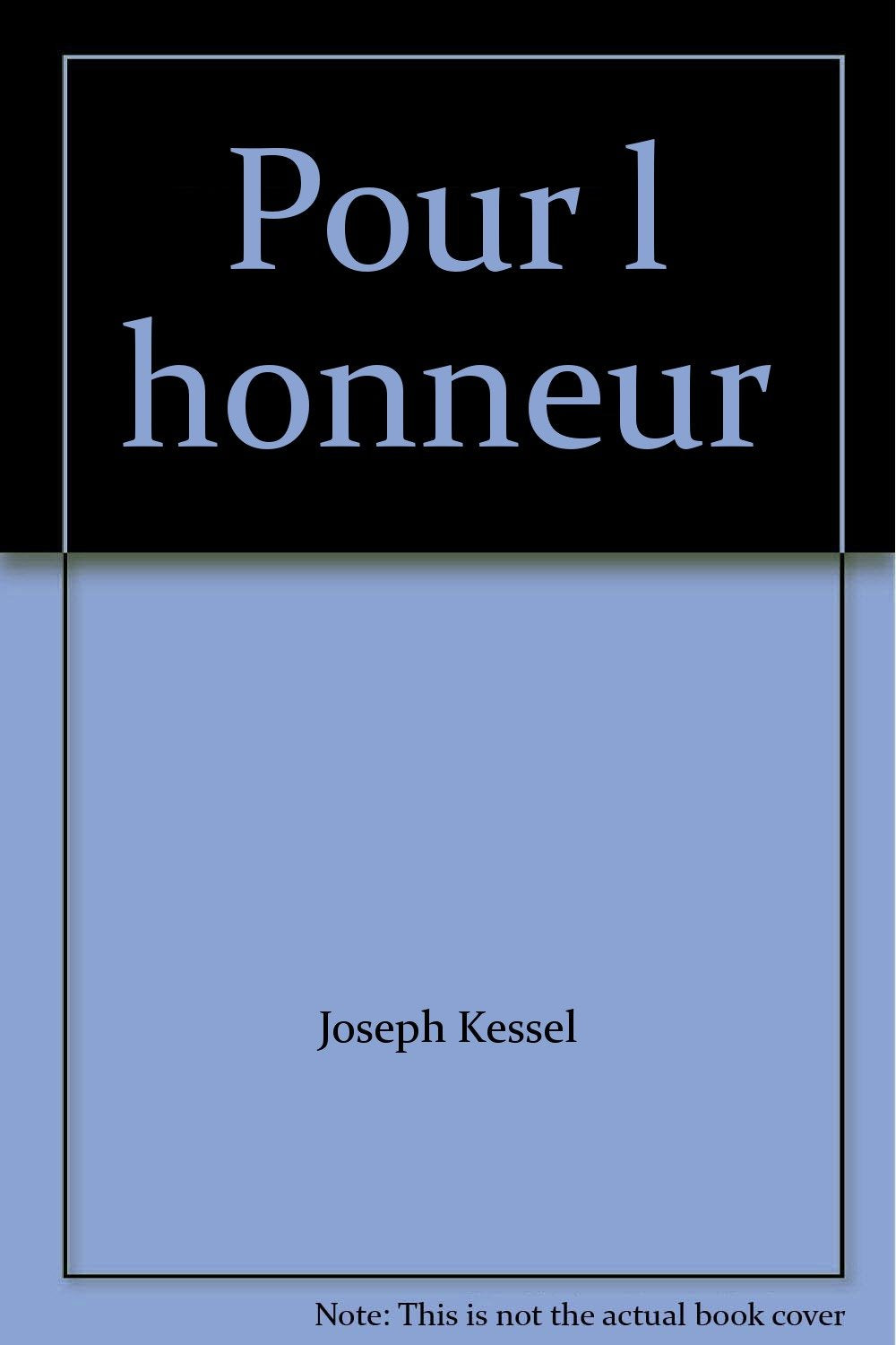 Pour l'honneur 9782266043830