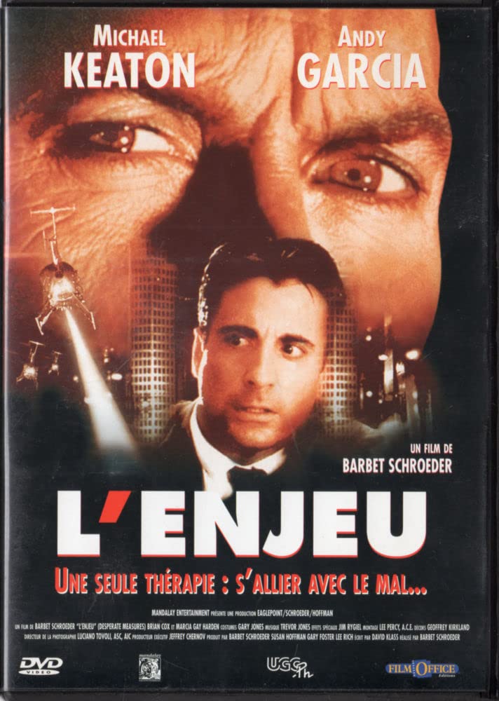 L'Enjeu - Barbet Schroeder - Michael Keaton, Andy Garcia - DVD 3800500046785
