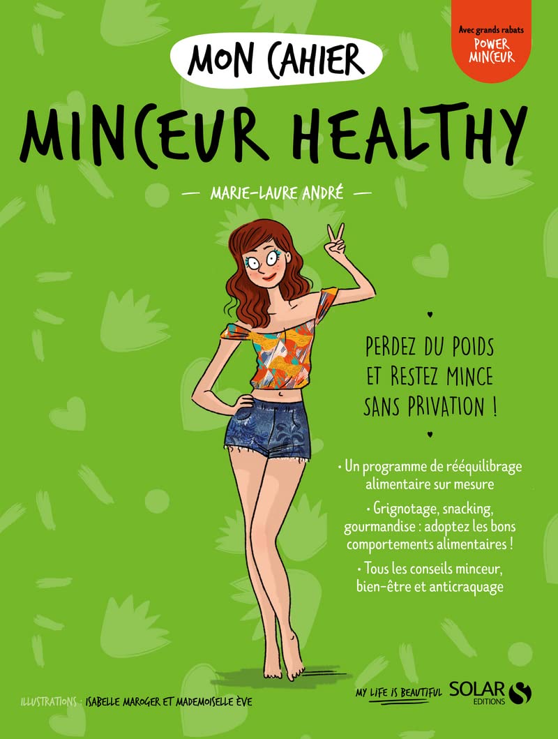 Mon cahier Minceur healthy new 9782263178375
