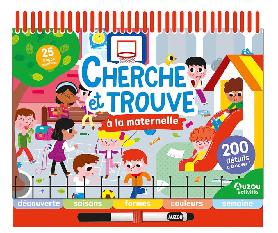 Cherche et trouve - À la maternelle 9791039562348