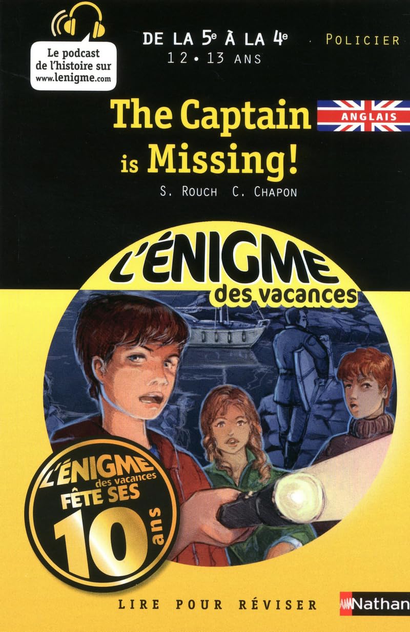 ENIGME VAC 5E A 4E THE CAPTAIN 9782091868769