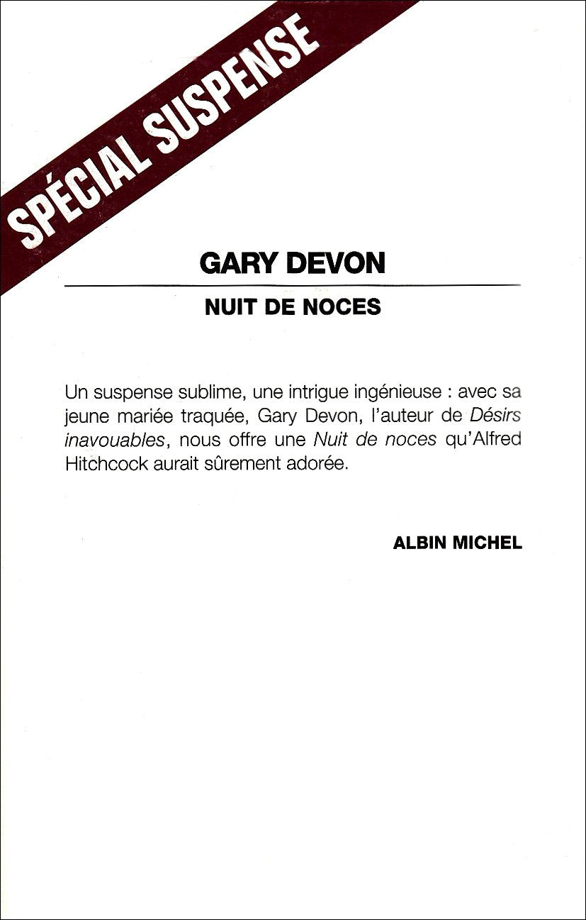 Nuit de noces 9782226085993