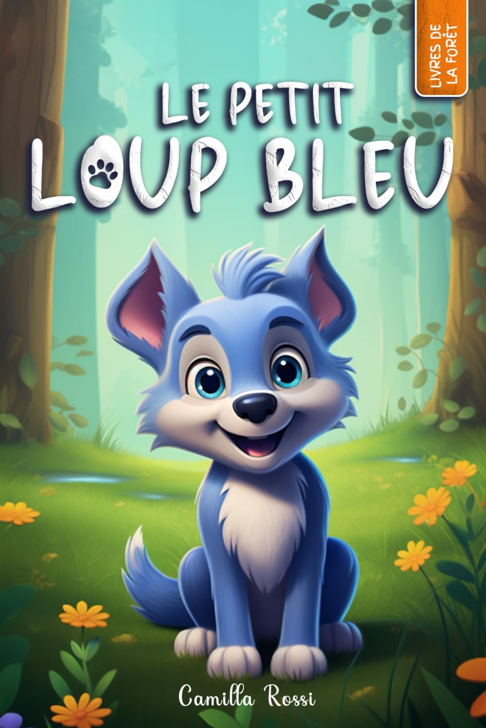 Le petit loup bleu: Un Livre Illustré pour enfants 9798861293181