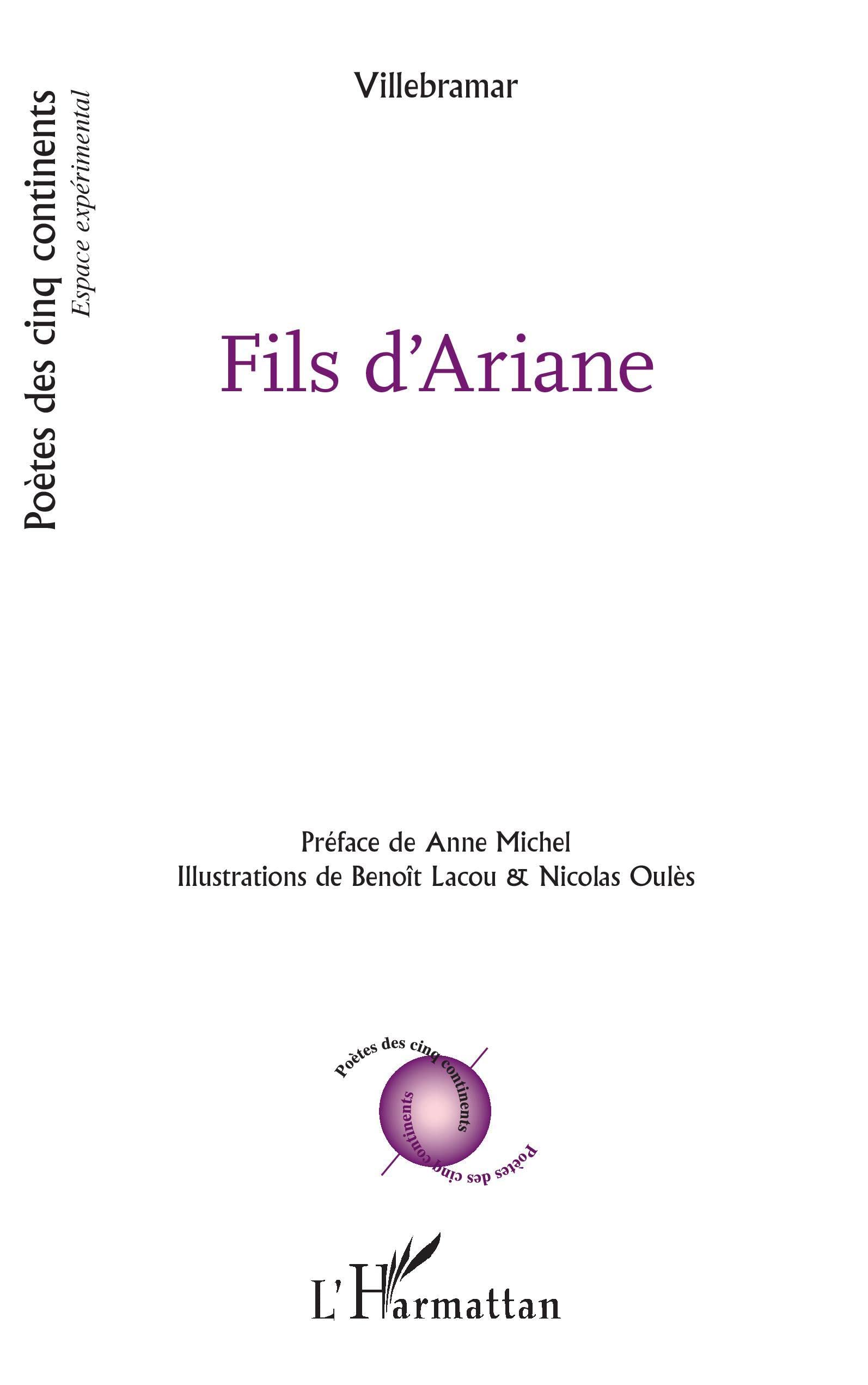 Fils d'Ariane 9782343183107