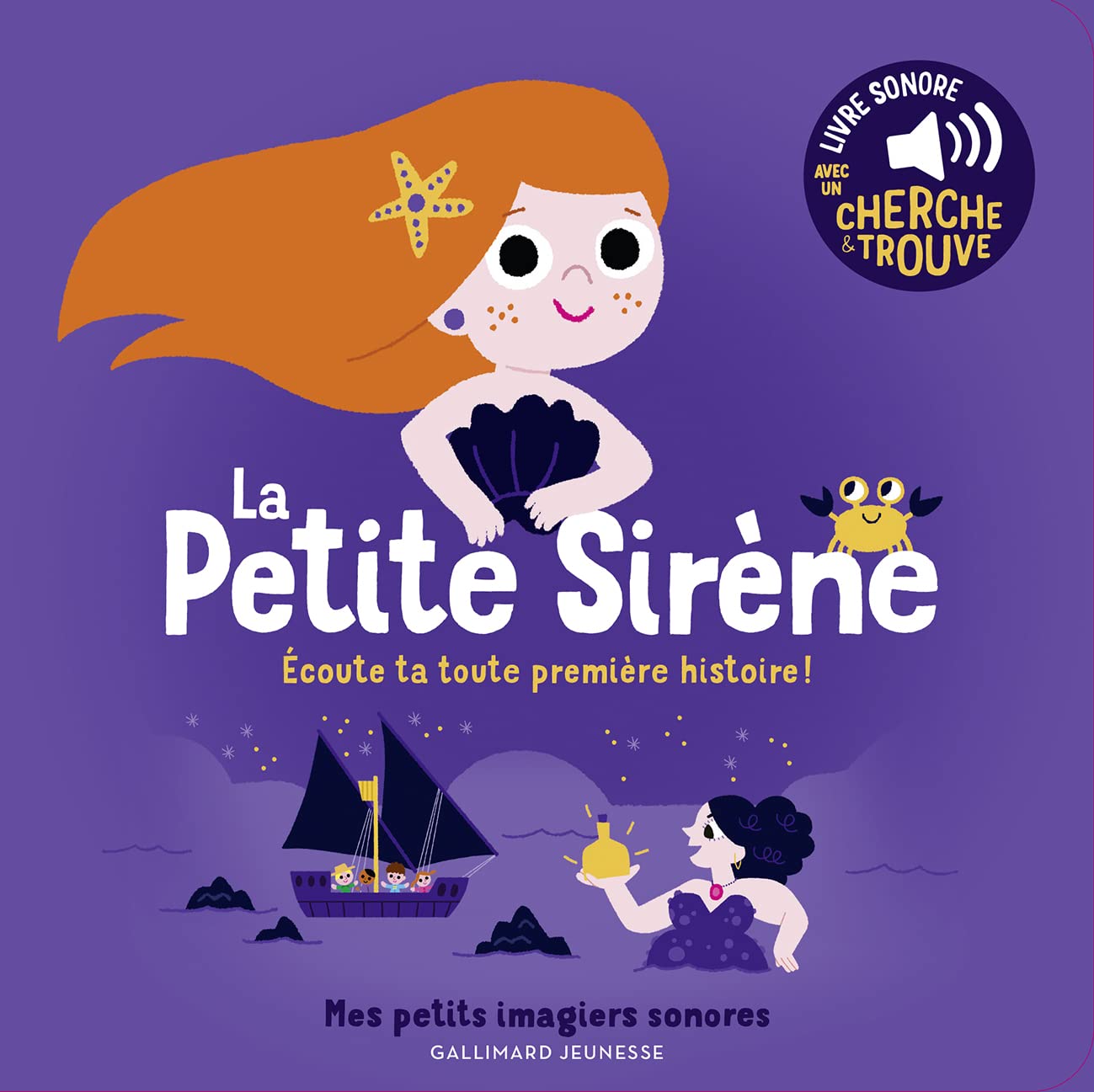 La petite sirène - Mes petits imagiers sonores - Dès 1 an 9782075175289