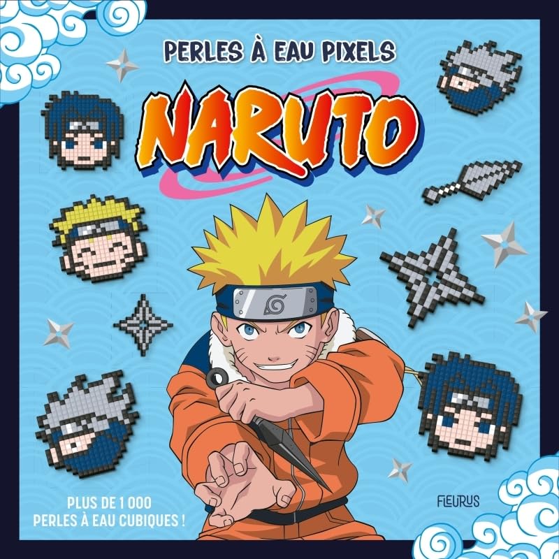 Perles à eau pixels - Naruto 9782215196976