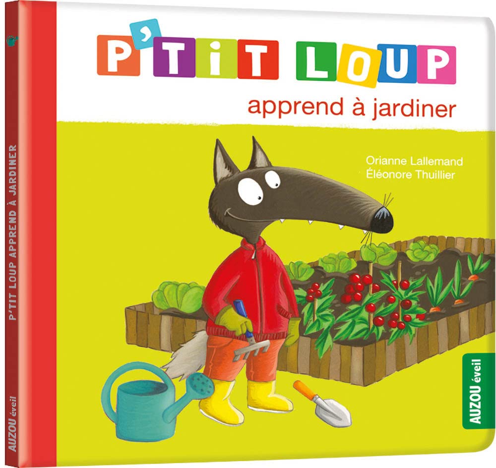 P'tit loup apprend a jardiner 9782733895979