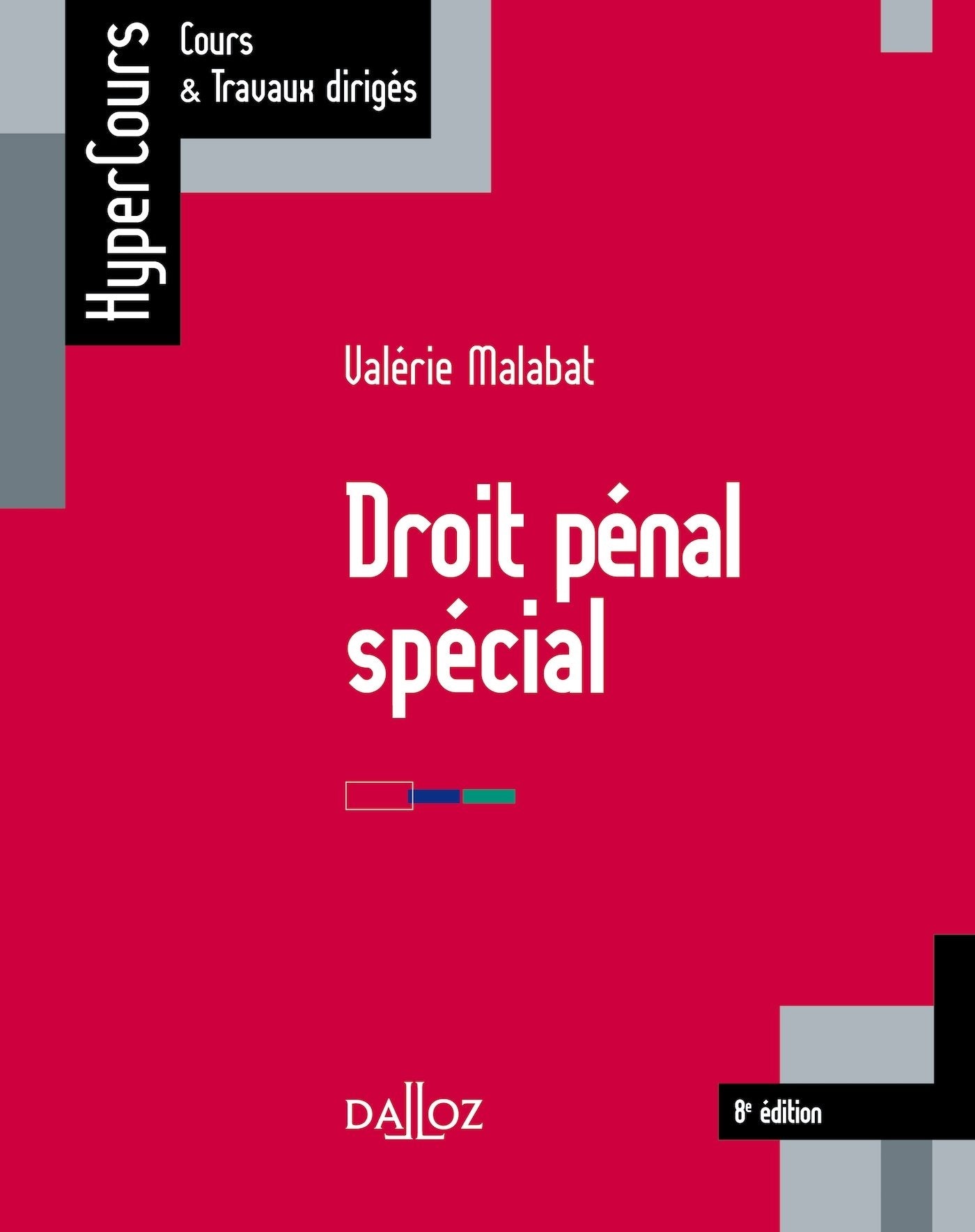 Droit pénal spécial 9782247169368