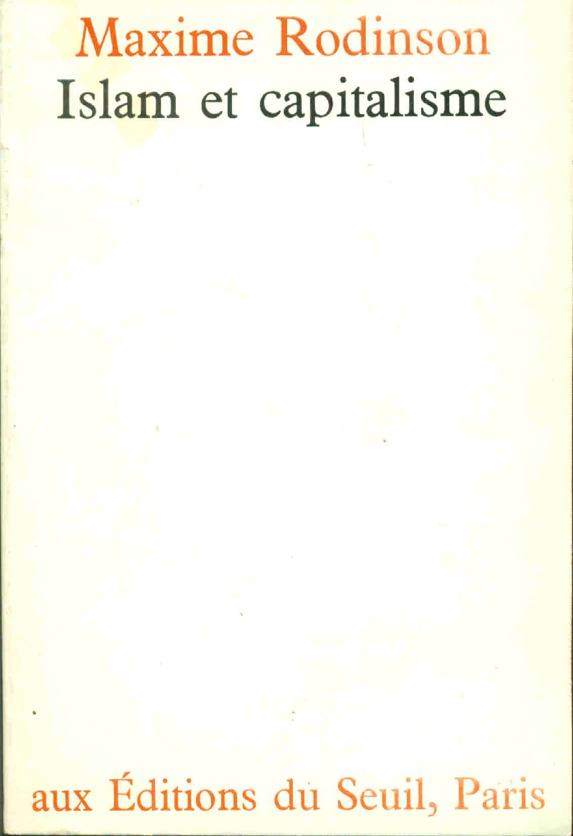 Islam et Capitalisme 9782020021616