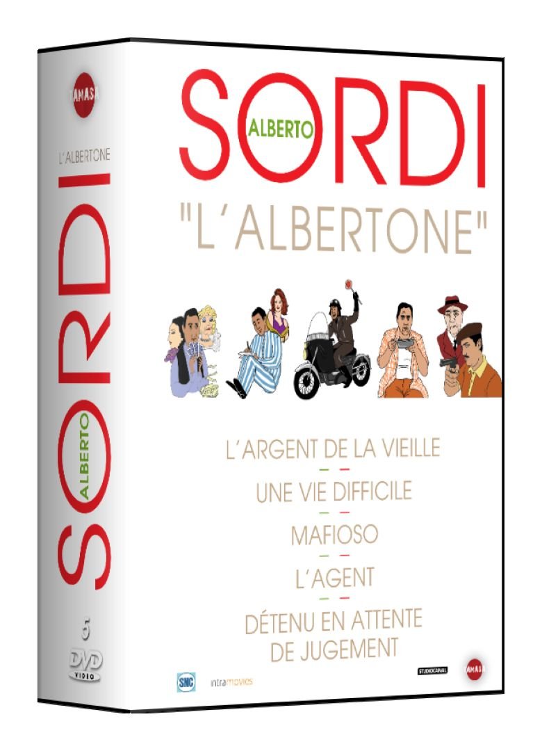 Alberto Sordi : l'argent de la Vieille + Une Vie Difficile + Mafioso + L'Agent + Détenu en Attente de Jugement 3700697001072
