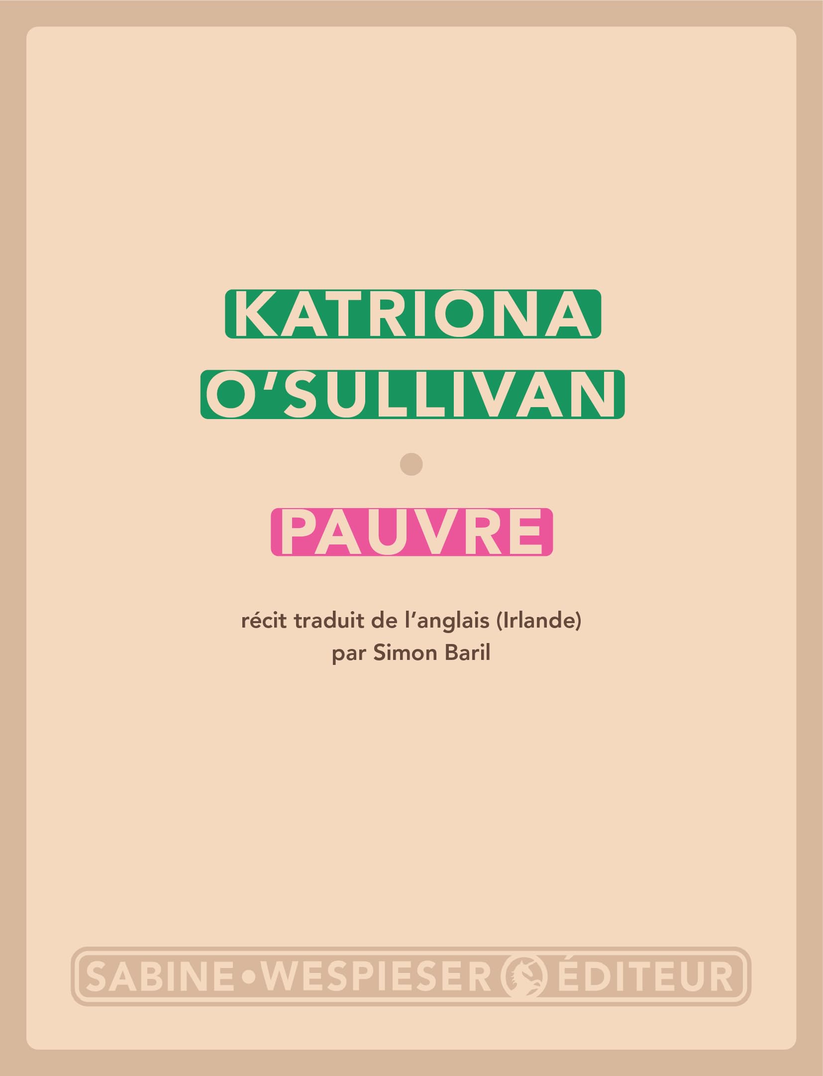 Pauvre (2025) 9782848055725