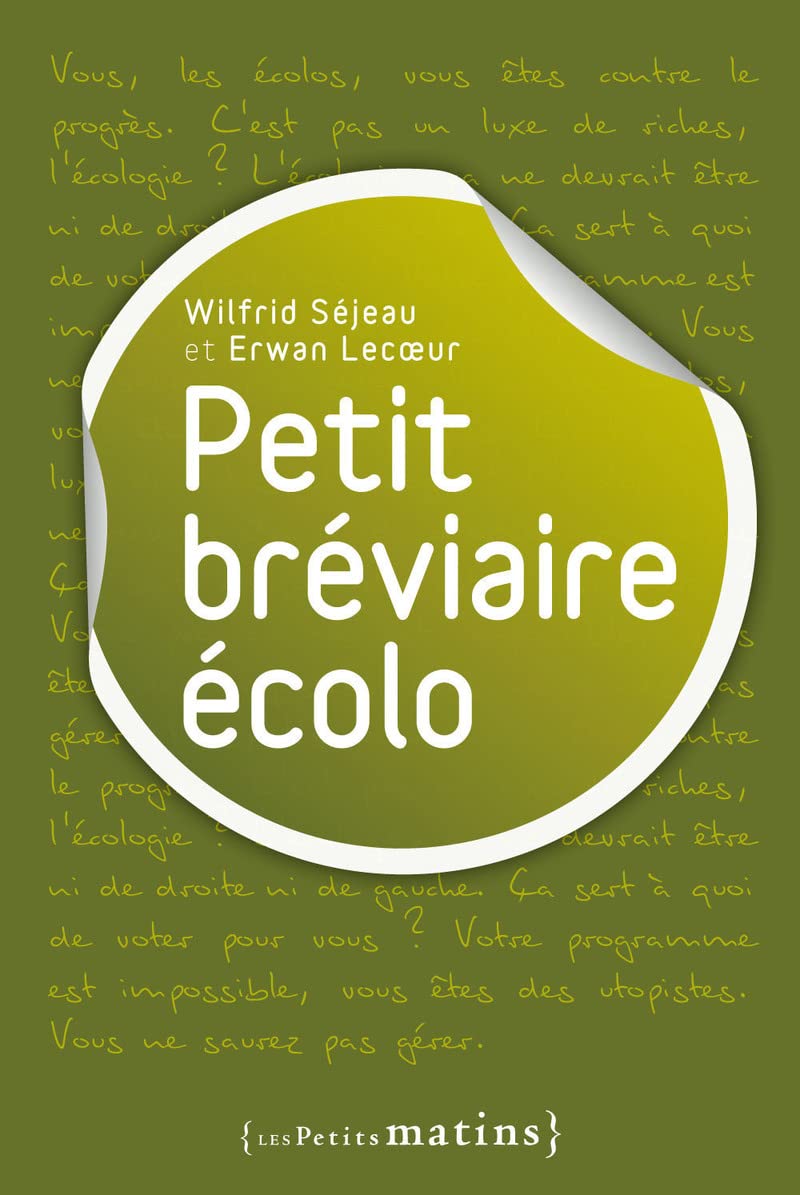 Petit bréviaire écolo 9782915879988