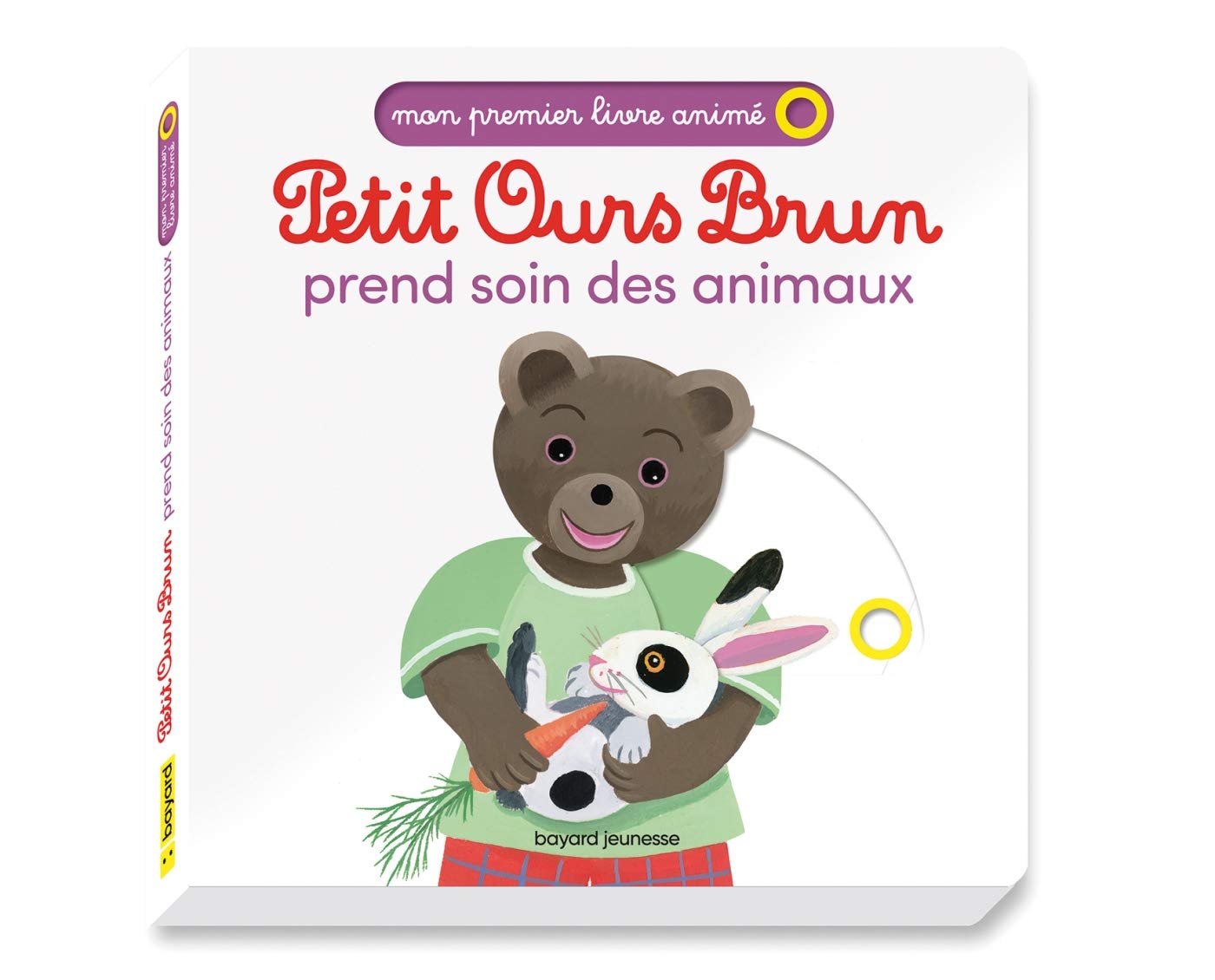 Petit Ours Brun prend soin des animaux - Mon premier livre animé - Dès 1 an 9791036314728
