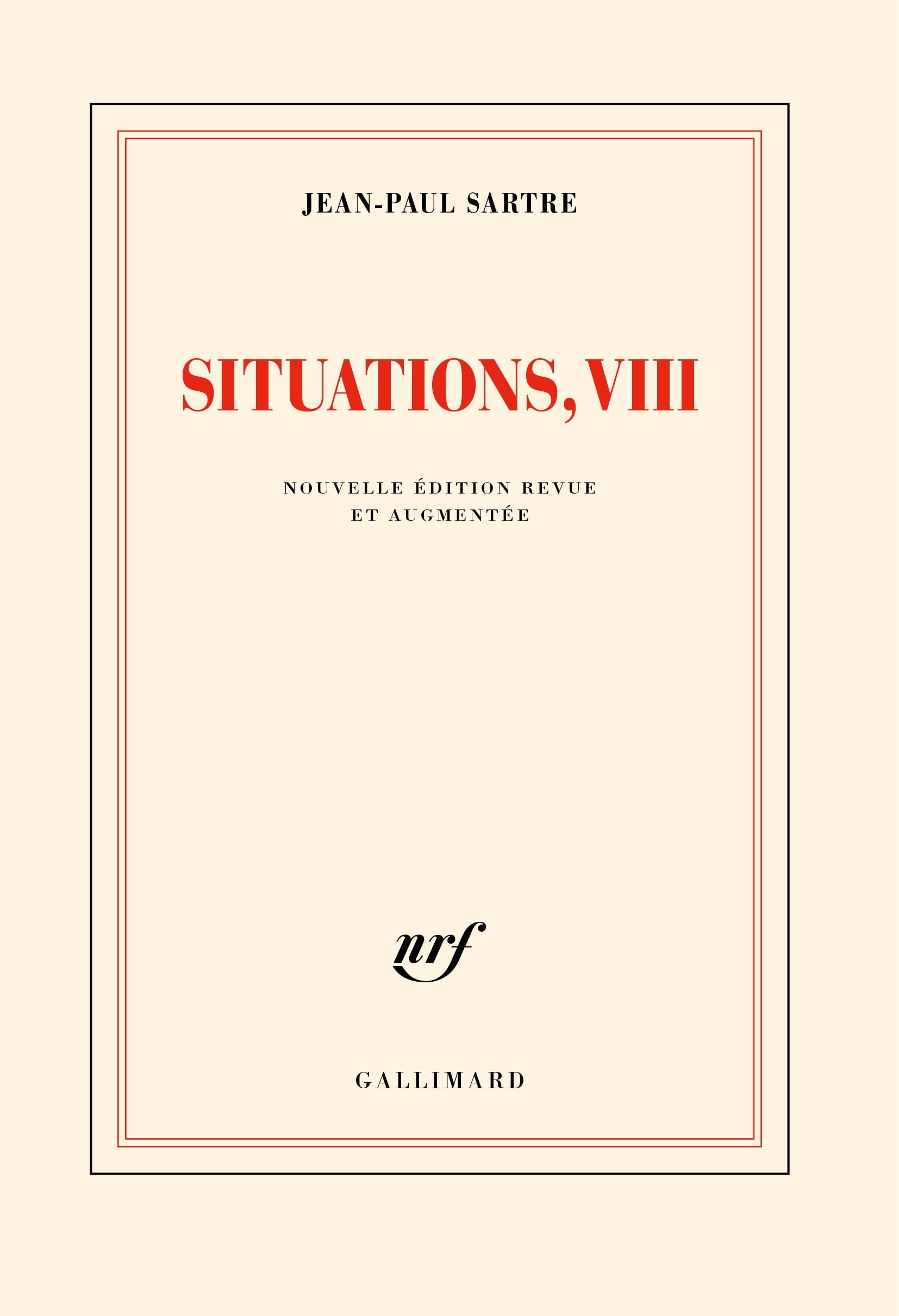 Situations: Novembre 1966 - Janvier 1970 (8) 9782073000101