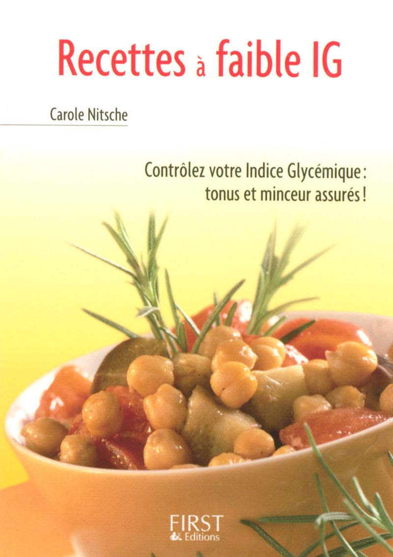 Le Petit Livre de - Recettes à faible IG (indice glycémique) 9782754002172