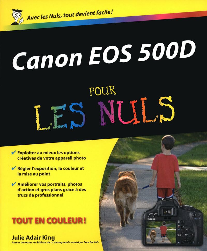 CANON EOS 500D POUR LES NULS 9782754014496