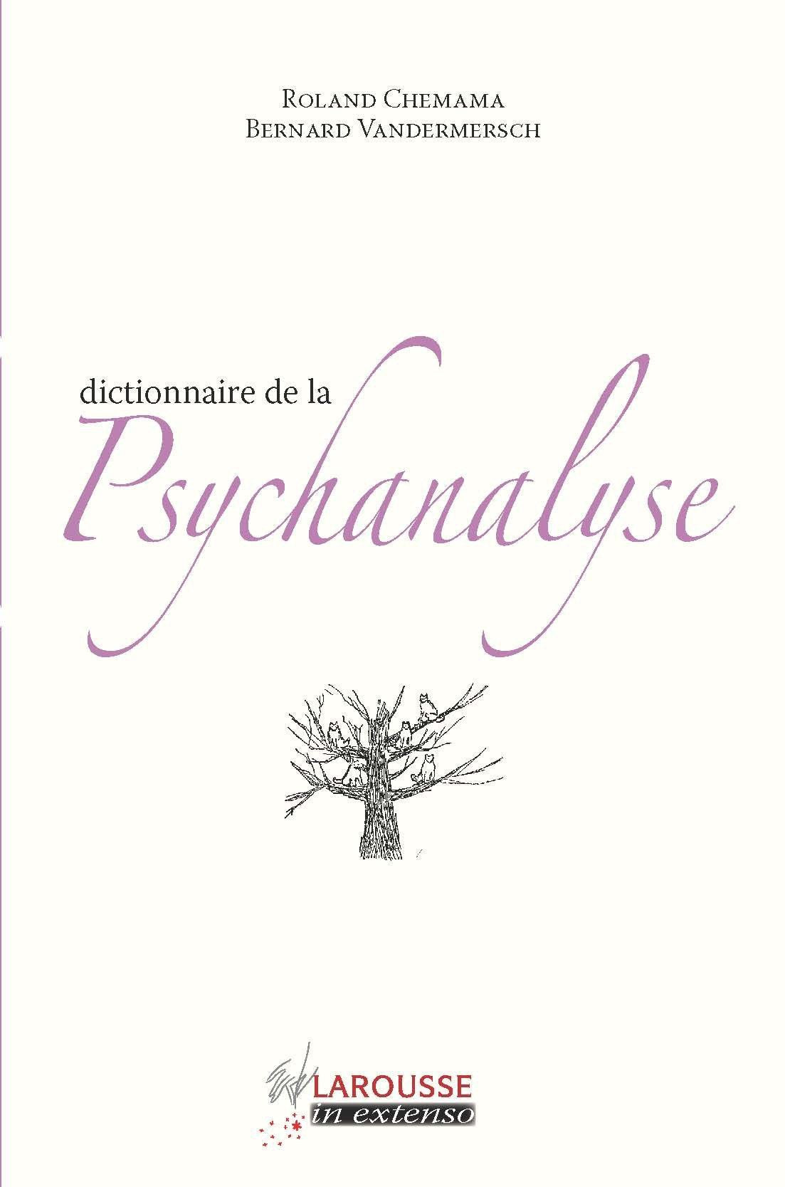 Dictionnaire de la psychanalyse 9782035839428