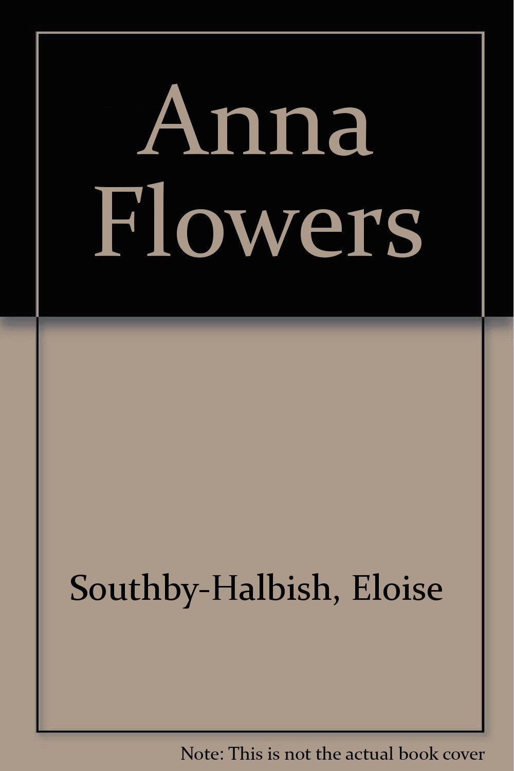 Anna Flowers 9780975836293